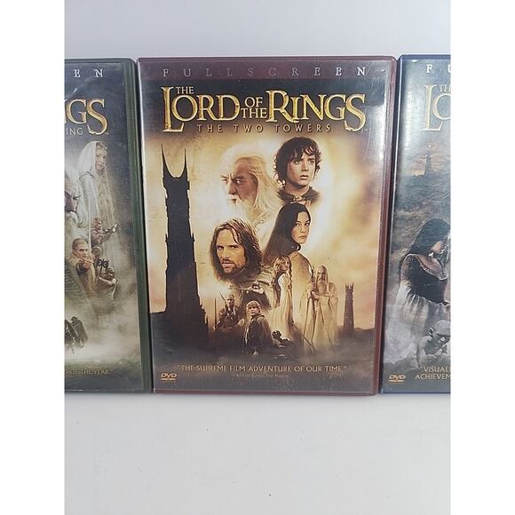 Lord of the Rings Trilogy DVD Movies - 6 Discs Set - Picture 3 of 8